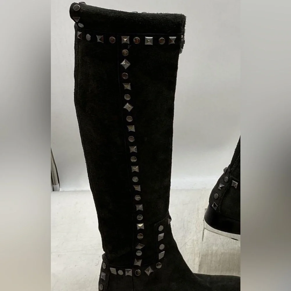 Tory Burch “Rhett” Studded Over the Knee Boots Size 6